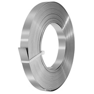 []-304 Stainless Steel Coil Strapping Tape 12mmx0.4mmx30m Stainless Steel Cable Reel Strapping