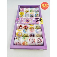 24 Pieces Sanrio Roll Stickers / Paninda / Lootbag Treats T6541