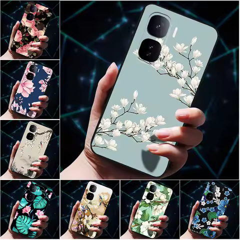 3D Flowers Emboss Fundas For vivo iQOO Neo 10 Case 10Pro Soft Silicone Phone Cases for vivo iQOO Neo