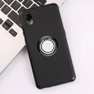 TCL L7 Back Ring Holder Bracket Phone Case TCL L7 5102K Silicon Soft Phone Casing Cover