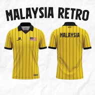 Jersey Retro Collar Malaysia Retro Collar Edition