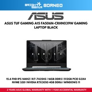ASUS Tuf Gaming A15 FA506N-CRHN039W Laptop - 15.6" 144HZ/R7-7435HS/16GB DDR5/512GB SSD/RTX3050/W11