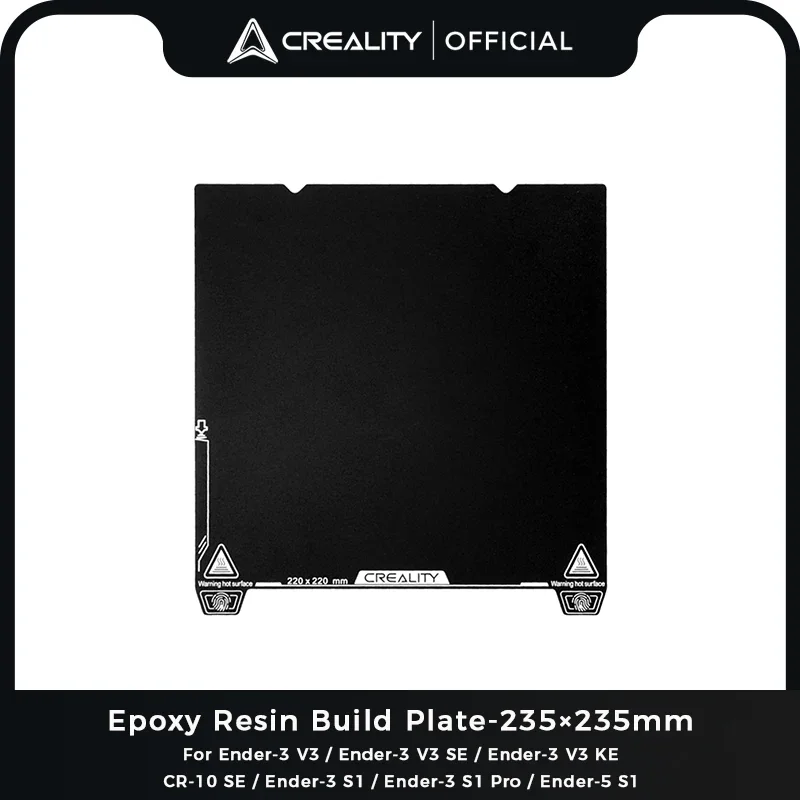 Creality | Creality Epoxy Resin Build Plate for Ender Series K1 K1-max 3D Printer Double-sided Build