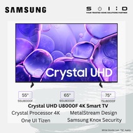Samsung 55"/75" Crystal UHD U8000F 4K Smart TV (2025)