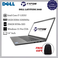 Dell Latitude 3440 i7-1355U 16GB DDR4 RAM 256GB NVMe SSD Win 11 Pro Laptop (Refurbished)
