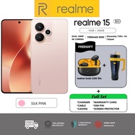 Realme 15 5G (256GB+12GB) 7000mAh Battery 80W | 4K Sony Camera | Original Realme Product