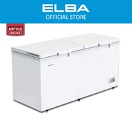 ELBA 660L Chest Freezer ARTICO EF-H6651E(WH) - Mechanical Thermostat Control - Grey