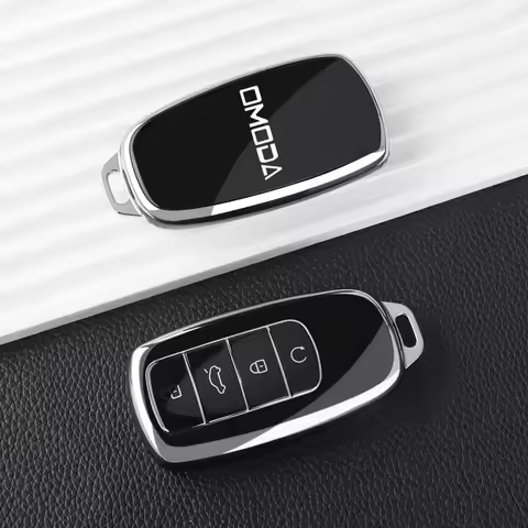 Soft TPU Car Key Case Full Cover for Chery Omoda C5 E5 C9 Omoda 5 9 EV PHEV 2024 2025 Protection Key