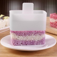 Rice Mold Sushi Maker Molder Sushi Maker Rectangular Cod Tools Box Mold Ball Making Scoop Layer G6k8