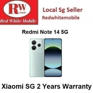 Redmi Note 14 5G 8/256GB-Xiaomi SG 2 Years Warranty