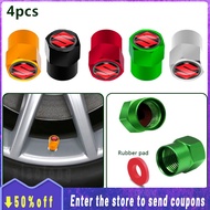 4pcs For Suzuki car tire valve cap cover Anti-theft Leak-proof tyre valve cap Car Accessories Alto S