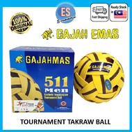 🔥🆂🅰🅻🅴🔥GAJAH EMAS GE-511 TAKRAW BALL TOURNAMENT BALL