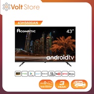 [2022 New Android TV] Aconatic LED Android TV FHD แอลอีดี แอนดรอย ทีวี ขนาด 43 นิ้ว รุ่น 43HS600AN (รับประกัน 3 ปี)