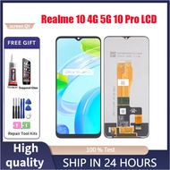 Original AMOLED Realme 10 4G 5G 10 Pro 5G 10 Pro Plus 5G LCD Display Touch Screen Replacement