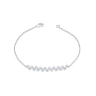 IH0 TAKA Jewellery Lab Grown Diamond Bracelet 10K