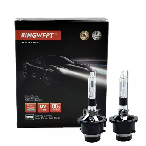 1pair Car Styling NEW HID D2S D2R D4S D4R 4300K 5000K 6000k HID Xenon bulb Headlight Auto lamp Repla
