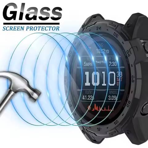 Screen Protector for Garmin Tactix 7 Amoled HD Tempered Glass Film for Garmin Protective Cover Tacti