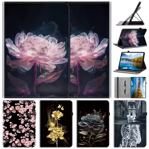 Leather Case For Realme Pad 2 11.5 Pad Mini 8.7 Stand Cover OPPO Pad SE Air 10.36 Realme Pad 10.4 X 