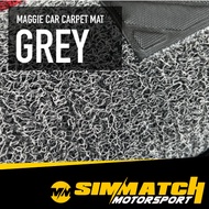 COIL MAT CARPET / MAGGIE MAT CARPET Noodle car mat Floor Mat JDM Thailand Perodua proton Nissan Toyo