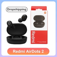 【Bestseller Alert】 Redmi Airdots 2 Tws Wireless Bluetooth 5.0 Earphone Mi True Wireless Earbuds Basic 2 Auto Link Twsej061ls