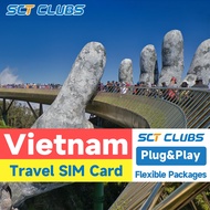 SCT Vietnam SIM Card High-Speed Internet 1-30days Total 1GB-20GB Data Unlimited Vietnam Travel Data 
