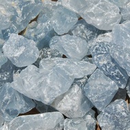 Raw Celestite Crystal Large Blue Celestite Geode - Celestite Cluster - Healing Crystals and Stones -
