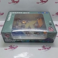 BMC BM Creations Diorama City Camp Site Orange Tent