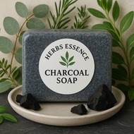 Charcoal Bar Soap Handmade 83g Sabun Mandi