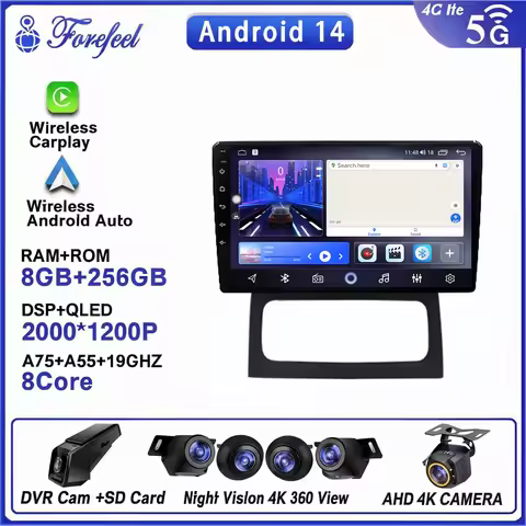 Android 15 Car Radio For Renault Clio 2 BB CB 2001 2002-2012 Multimedia Video Player 2 din GPS Navig