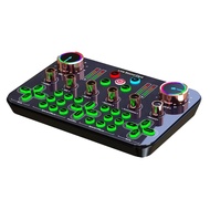 K600 Sound Card Professional Live Broadcast Equipment Accessory Kit Audio Sound Card Mixer Computer Universal