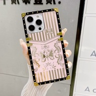 Case Butterfly Luxury Square for OPPO Realme C21Y C35 9i/A36/A76 4G C21 C20/C11 2021 C15/C25 C17/7i 
