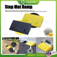 5000Kg Load Step Mat Ramp Heavy Duty Uphill Threshold Mat Triangle Pad Car Ramp Mat Wheelchair Ramp Curb Ramp Mat