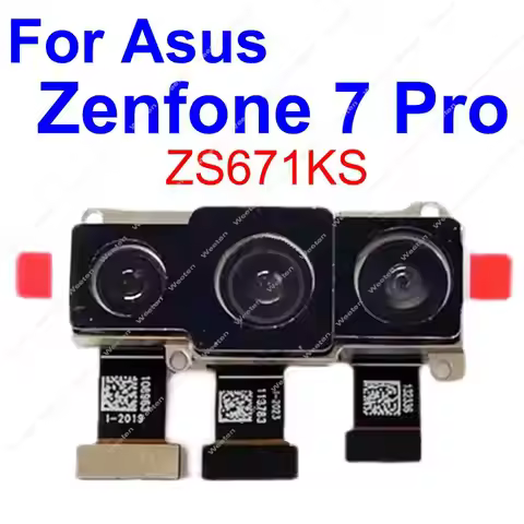 For Asus Zenfone 7 Pro ZS671KS Back Main Camera Primary Rear Camera For ASUS_I002DD Full Back Camera