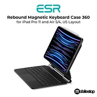 ESR Rebound Magnetic Keyboard Case 360 for iPad Pro 11 and Air 5/4 - US Layout