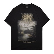 Tshirt WrathPURE - Ascetic Eventide Black Cotton Combed 24s Premium ready
