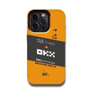McLaren Phone Case, F1 Racing Style Phone Case, Norris, 16promax Phone Case, 15pro, 14 plus, 13pro P