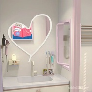 High Wall Hanging ins Face Smart Bathroom Dressing Love Heart Makeup Mirror Mirror Bedroom Private V