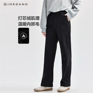 GIORDANO WOMEN Women Pants Corduroy Elastic Waist Woven Casual Pants 05414670