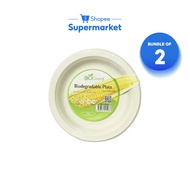 [Bundle of 2] BIOGreen Biodegradable Plate 6" (20s)