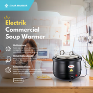Mesin Pemanas Soup Electrik Comercial Soup Warmer Fomac