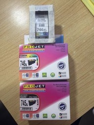 Ink 746XL and 745XL set with free canon fine cartidge