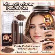 💥COD🔥【Waterproof】3D Natural Eyebrow Imprint Set Long-lasting And Durable Sweatproof Smudge-proof All