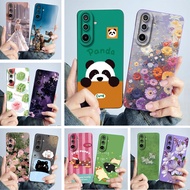 Case For Samsung M16 Cute Panda Sweet Girls Cats Silicone Soft Back Cover Samsung Galaxy M16 / F16 /