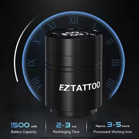 EZ Caster Battery One PCS of Wireless Cartridge Tattoo Machine Pen Battery LED Digital Display Endur