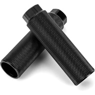 QWORK ®   1Aluminum Alloy Anti-Slip BMX Pedal Pegs，BMX Stunt Pedal Pegs，Applicable BMX、Mountain Bike