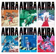 Milumilu Akira 1-6 Katsuhiro Otomo หนังสือนวนิยายวรรณกรรมภาษาอังกฤษต้นฉบับ