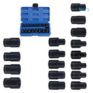 Mary Strength Complete 17  E Type Socket Wrench Head Sleeve Set E5 to E24