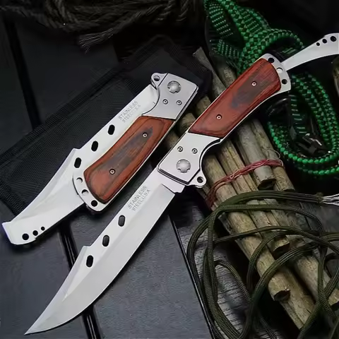 High Hardness Swiss Army Knife Military Stainless Folding Blade Knife Pocket Tool Outdoor Hunting Su