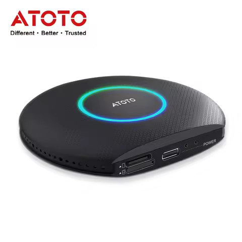 ATOTO Car AI Box Ring Kit Smart Android System Wireless Apple Carplay Android Auto Screen Car Radio 