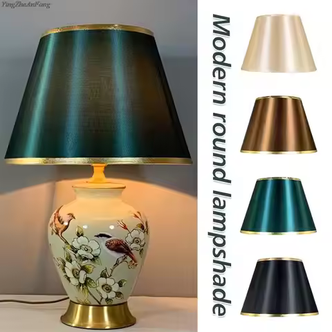 Nordic Style Chandelier Lamp Shade Cloth Bedside Table Ceiling Light Cover Modern Minimalism E27 Wal